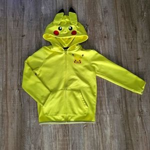 Pikachu Pokemon Hooded Sweatshirt by Jumping Beans in kid's size 6